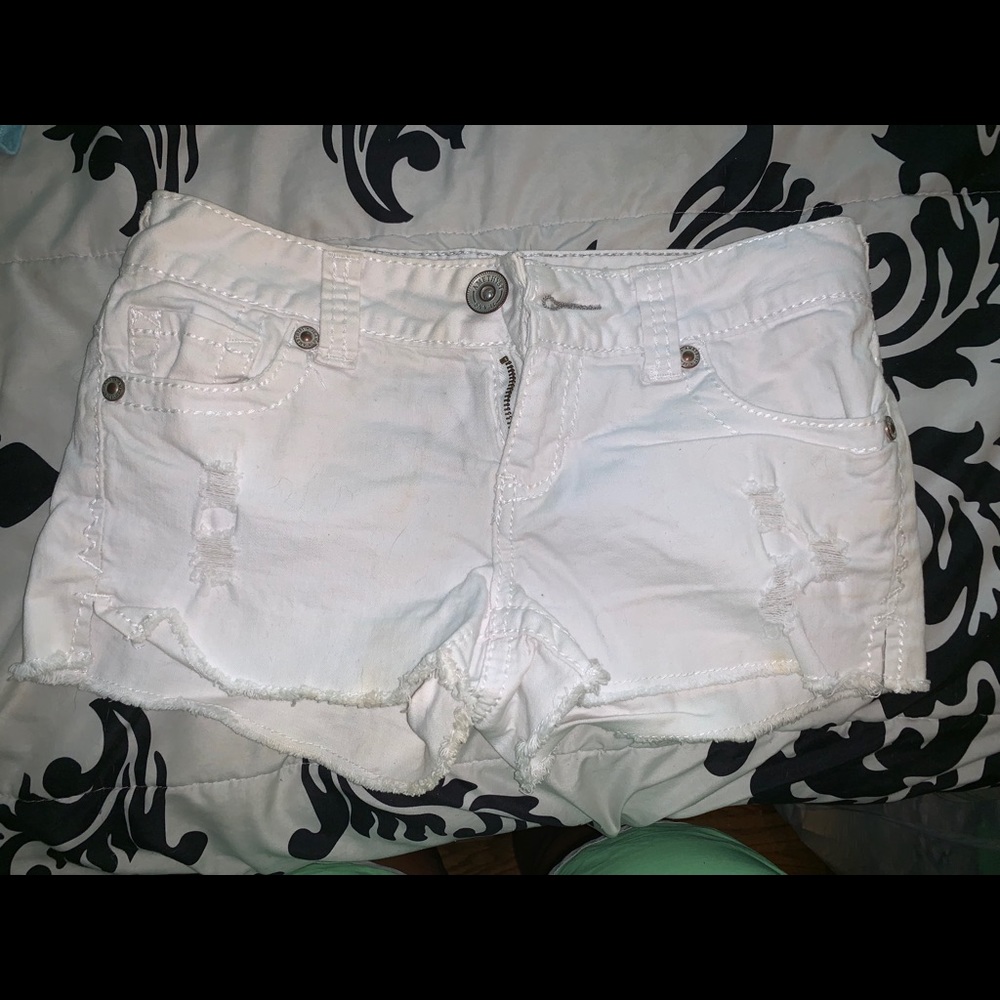 White shorts!